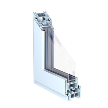 KÖMMERLING 76 double seal flush casement outward opening | Art Yapı A.Ş.