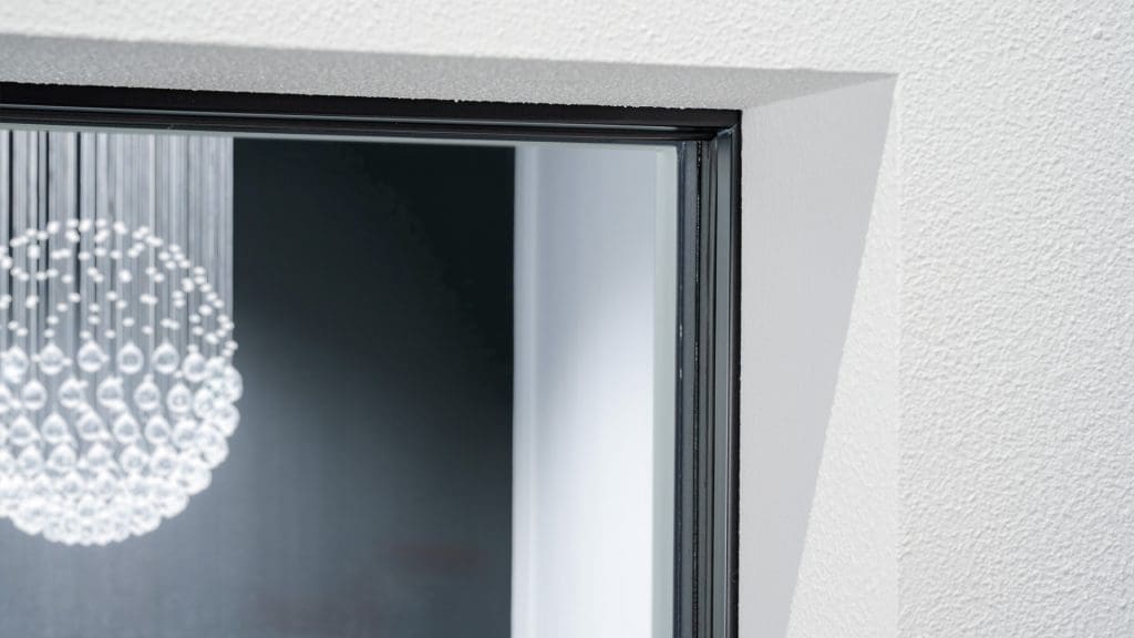GEALAN-KUBUS window — flush interior view